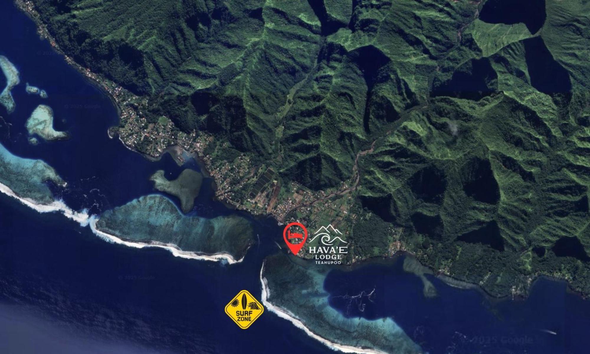 Hava'E Lodge Teahupoo Buitenkant foto